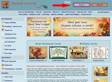 jacquie lawson cards log in|Become a member .